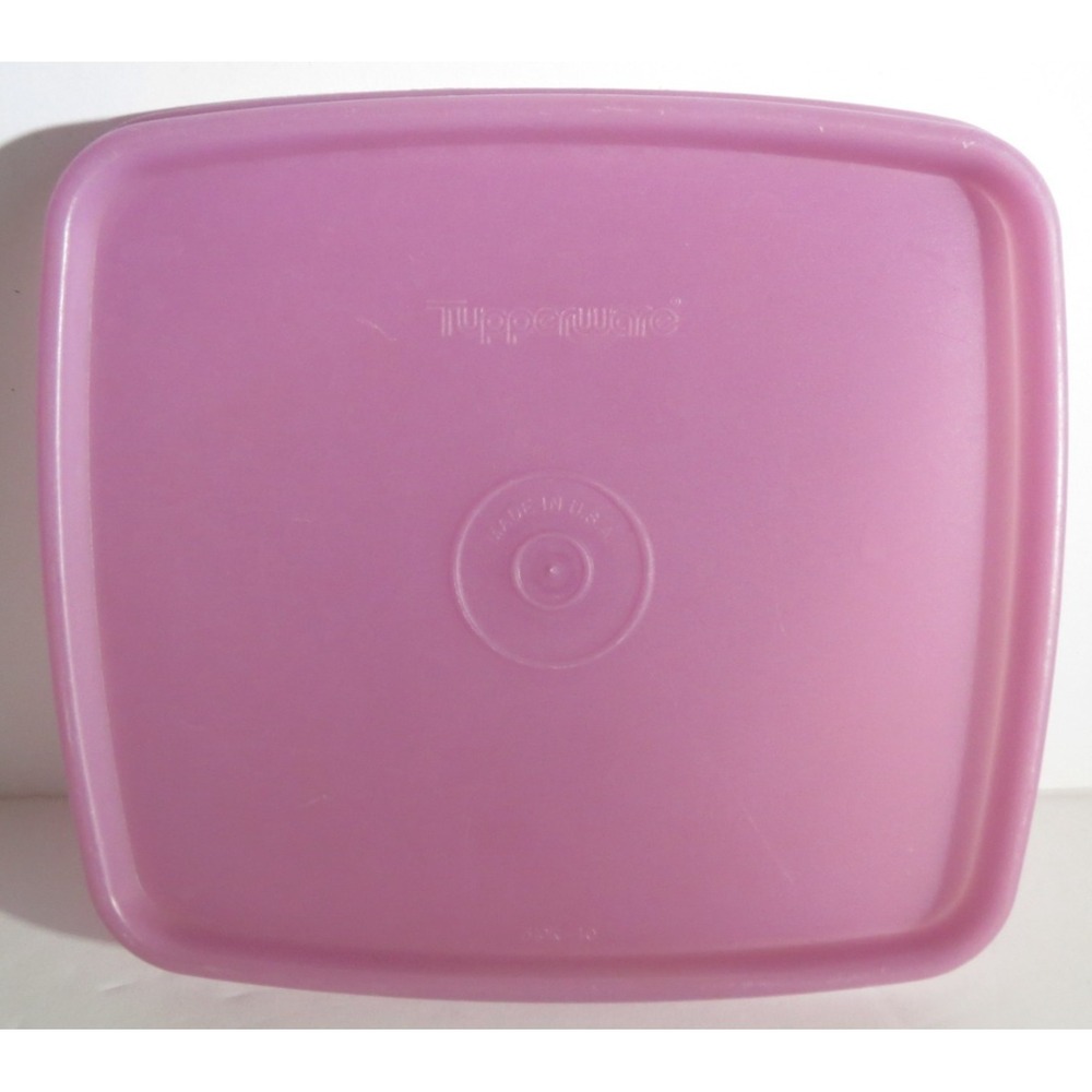 Tupperware‎ Purple 310K  Square Replacement Lid